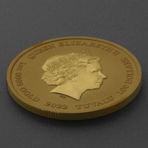 Goldmünze 1oz "Athena" 2022 Gods of Olympus (Tuvalu) - Miniaturansicht 4