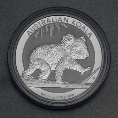 Silbermünze 1oz "Koala" 2016 (Australien) - Miniaturansicht 5