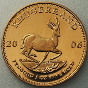 Goldmünze 1oz "Krügerrand" 2006 (Südafrika) - Hauptansicht