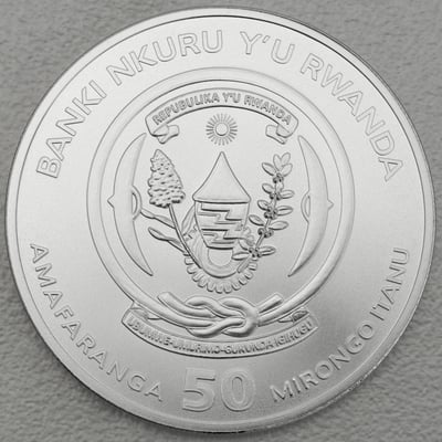 Silbermünze 1oz "Mayflower" 2020 Nautical Ounce diff. (Ruanda) - Miniaturansicht 2