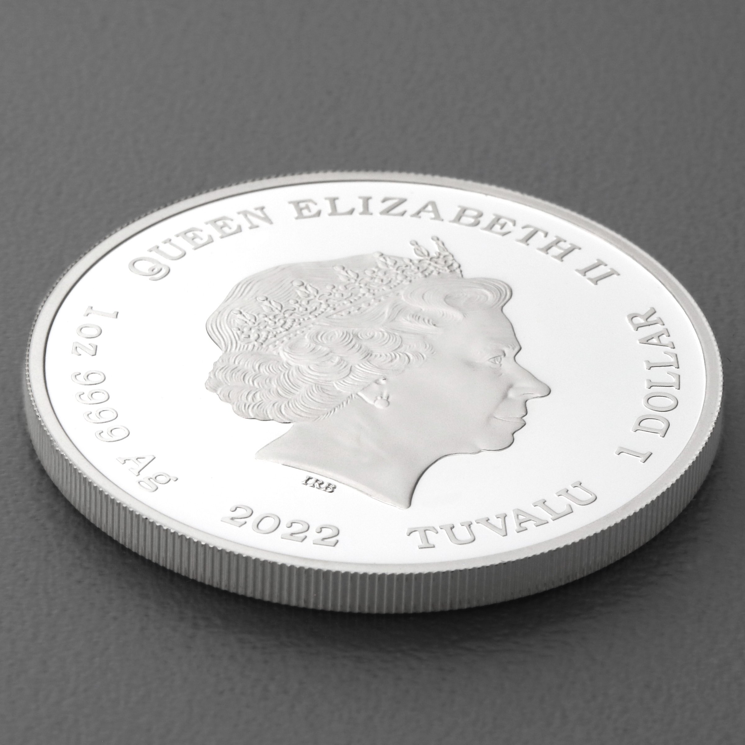 Silbermünze 1oz "Dr. No" 2022 (PP/koloriert) James Bond (Tuvalu) - Detailansicht 3
