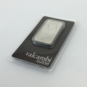 Palladiumbarren 1oz VALCAMBI (Pd) - Miniaturansicht 2