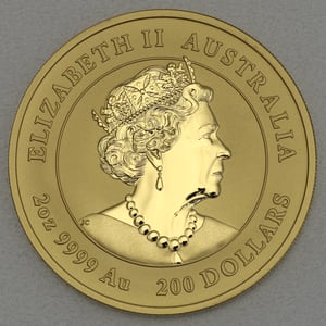 Goldmünze 2oz "Tiger" 2022 Lunar III – Year of the Tiger (Australien) - Miniaturansicht 2