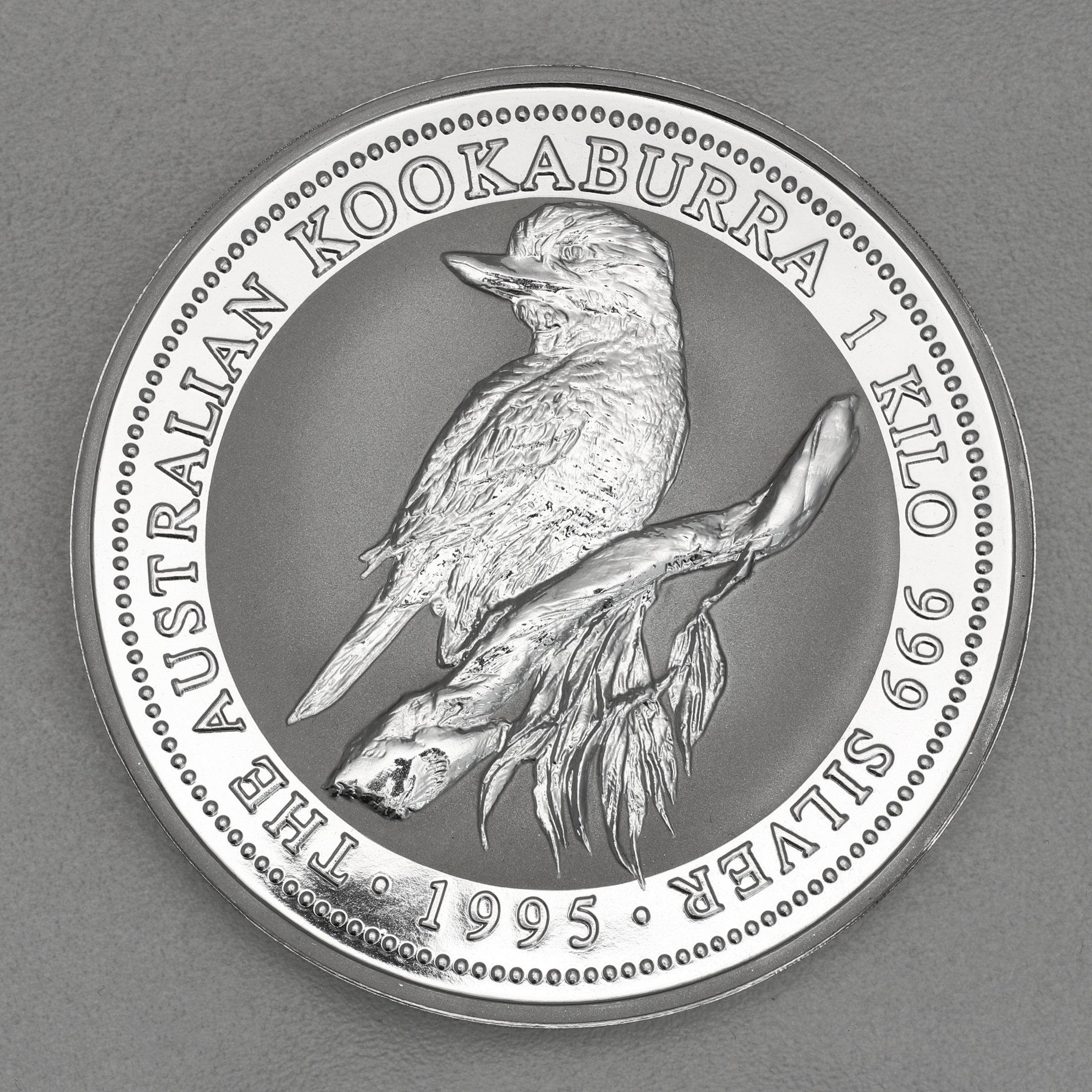 Silbermünze 1kg "Kookaburra" 1995 (Australien) - Hauptansicht
