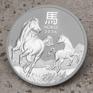 Silbermünze 1oz "Pferd" 2026 Lunar III – Year of the Horse (Australien) - Miniaturansicht 5