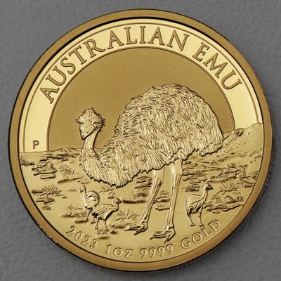 Goldmünze 1oz "Emu" 2023 (Australien) - Hauptansicht