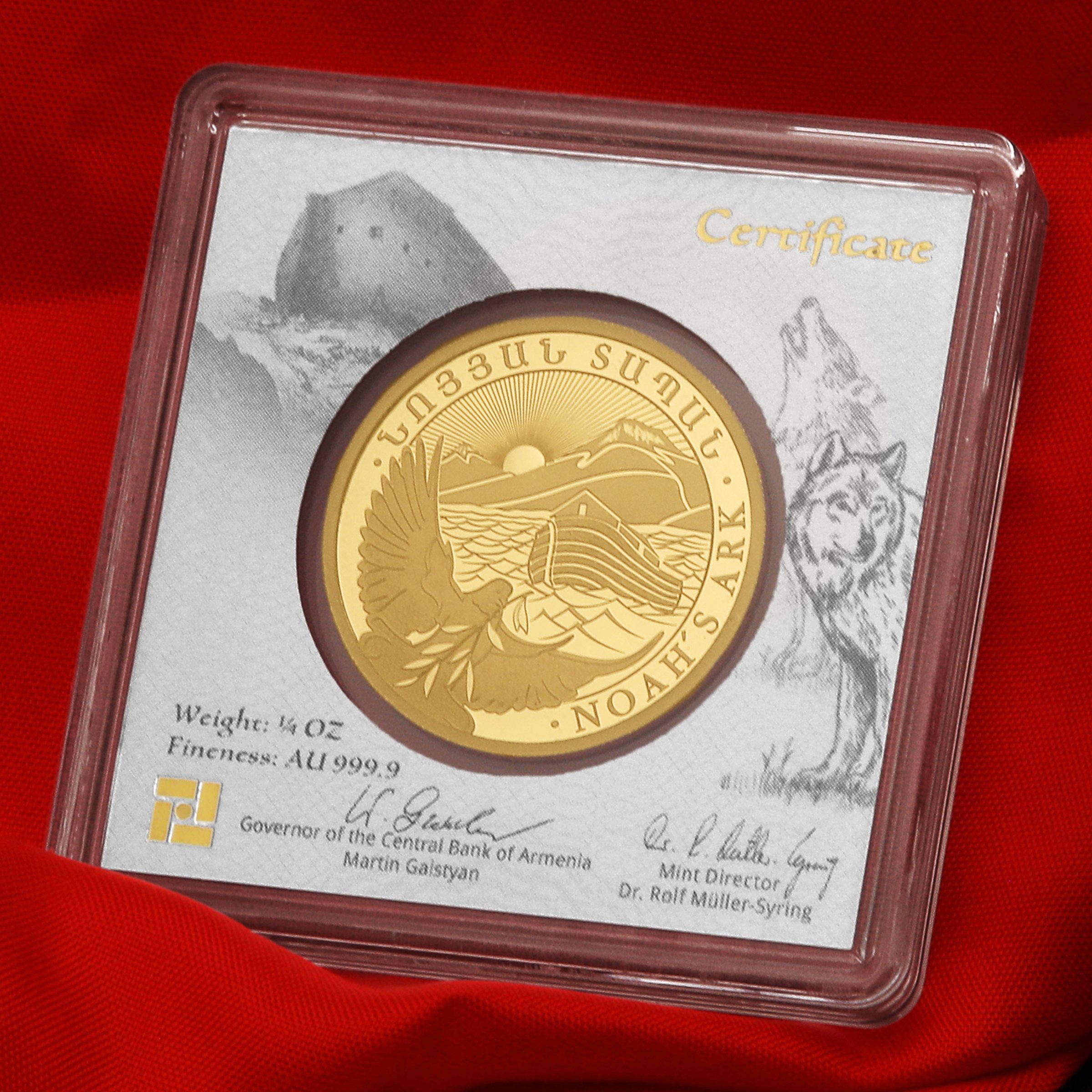 Goldmünze 1/4oz "Arche Noah" aktueller Jahrgang (Armenien) - Detailansicht 6
