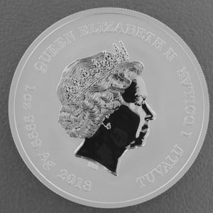 Silbermünze 1oz "Iron Man" 2018 Marvel (Tuvalu) - Miniaturansicht 2