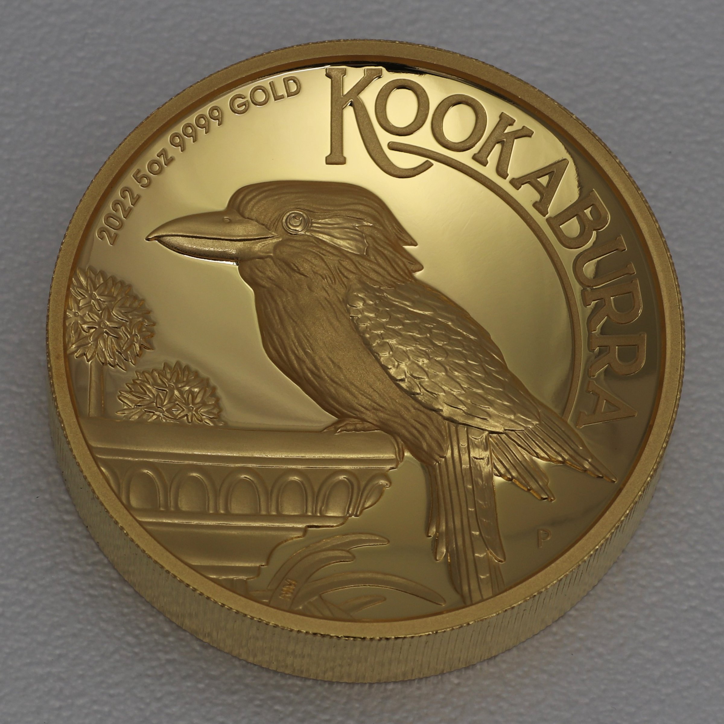 Goldmünze 5oz "Kookaburra" 2022 (PP/HR) (Australien) - Hauptansicht
