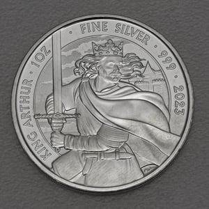 Silbermünze 1oz "King Arthur" 2023 Myths and Legends (Großbritannien) - Hauptansicht