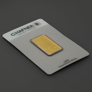 Goldbarren 10g "C.HAFNER - Prägeform" - Miniaturansicht 3