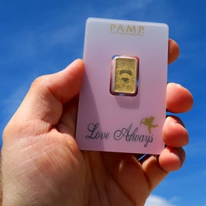 Goldbarren 5g PAMP "Love Always" - Miniaturansicht 5