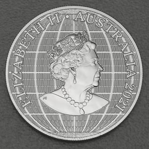 Silbermünze 1oz "Beneath The Southern Skies" 2021 (Australien) - Miniaturansicht 2