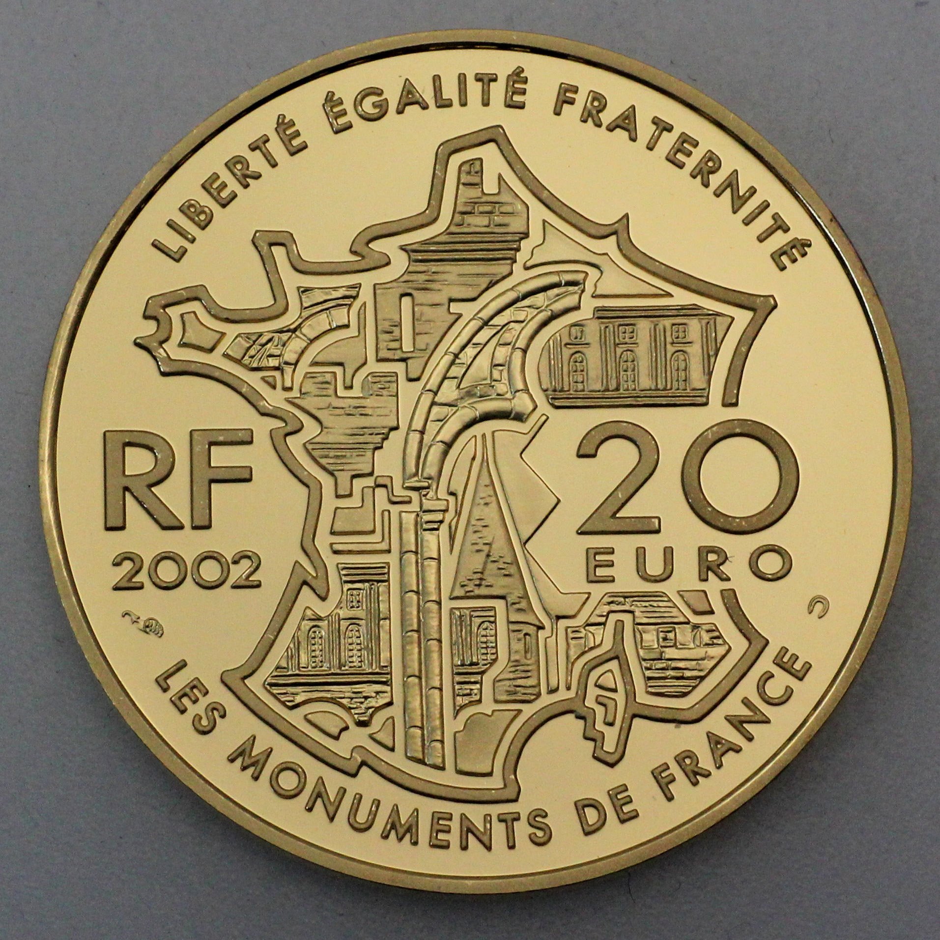 Goldmünze 20 Euro "Montmartre" 2002 (Frankreich) - Detailansicht 1