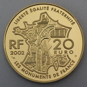 Goldmünze 20 Euro "Montmartre" 2002 (Frankreich) - Miniaturansicht 2
