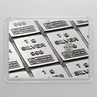 Silberbarren 1g "Silber-CombiBar" (Flip) - Hauptansicht
