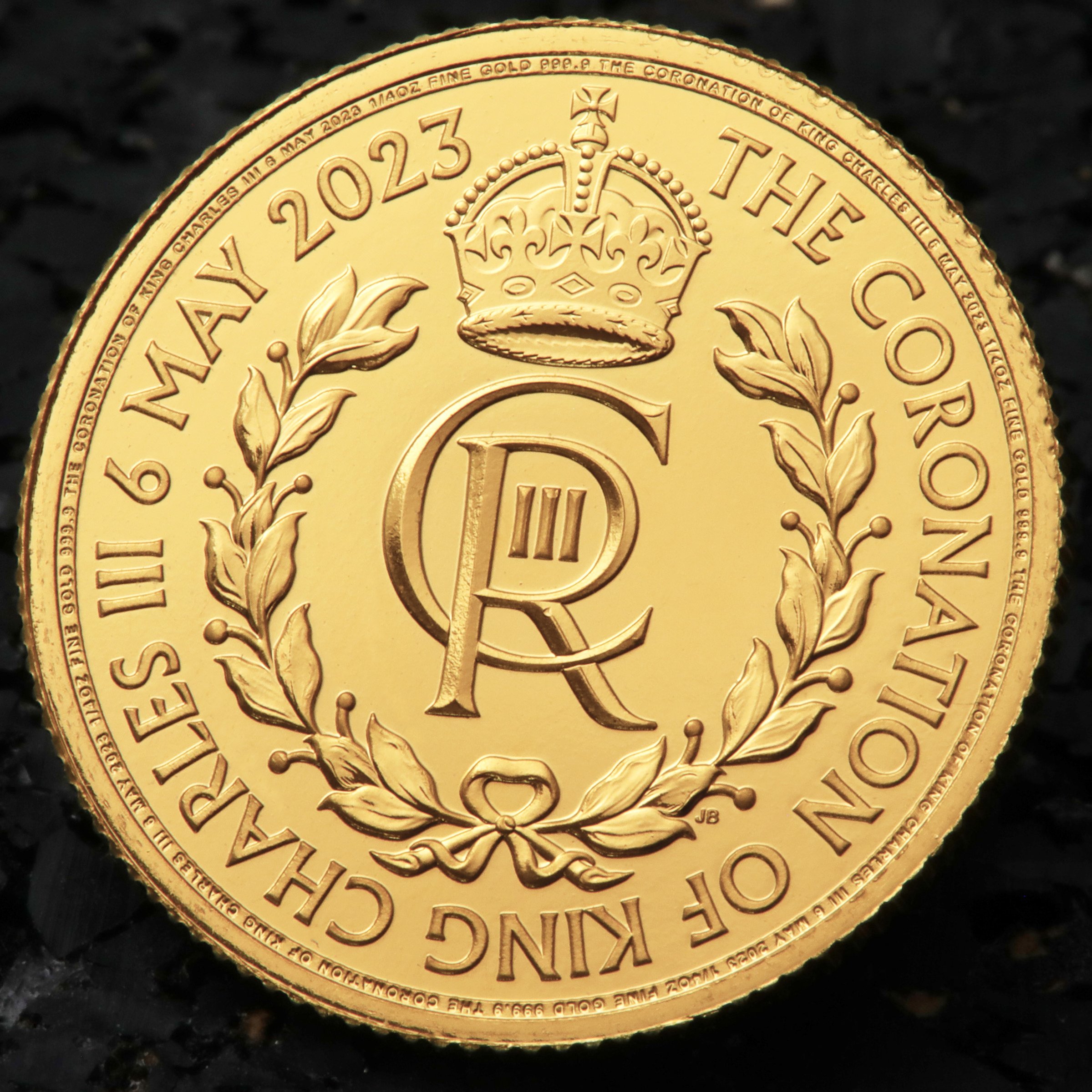 Goldmünze 1/4oz "Coronation Charles III." 2023 Coronation Coin (Großbritannien) - Detailansicht 4