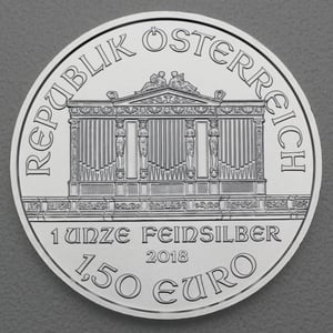 Silbermünze 20 x 1oz "Wiener Philharmoniker" verschiedene Jahrgänge Tube diff. (Österreich) - Miniaturansicht 7