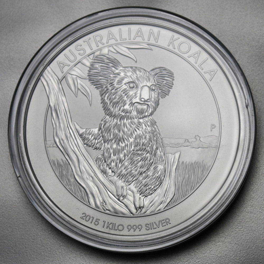 Silbermünze 1kg "Koala" 2015 (Australien) - Hauptansicht
