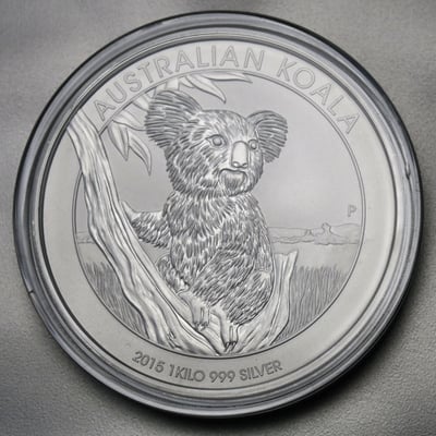 Silbermünze 1kg "Koala" 2015 (Australien) - Hauptansicht