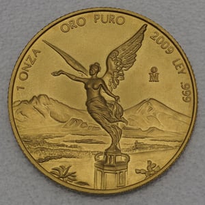 Goldmünze 1oz "Libertad" 2009 (Mexiko) - Hauptansicht