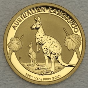 Goldmünze 1/4oz "Känguru" 2020 (Australien) - Hauptansicht