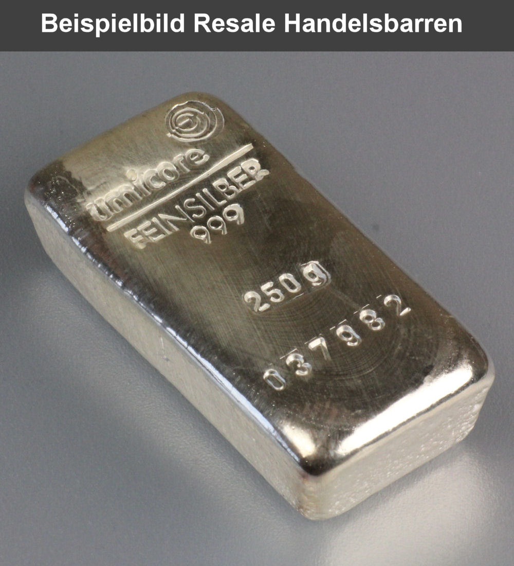 Silberbarren 250g (Resale) - Detailansicht 6