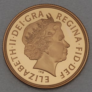 Goldmünzen "Gold Proof Sovereign" 2008 Set – 3-tlg. (Großbritannien) - Miniaturansicht 3