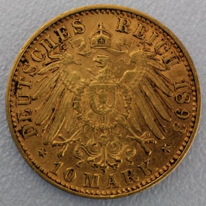 Goldmünze 10 Mark "Otto" (Bayern) - Miniaturansicht 2