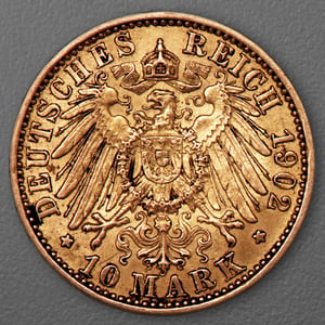 Goldmünze 10 Mark "Wilhelm II." 1902-A J.251 (Preußen) - Miniaturansicht 2