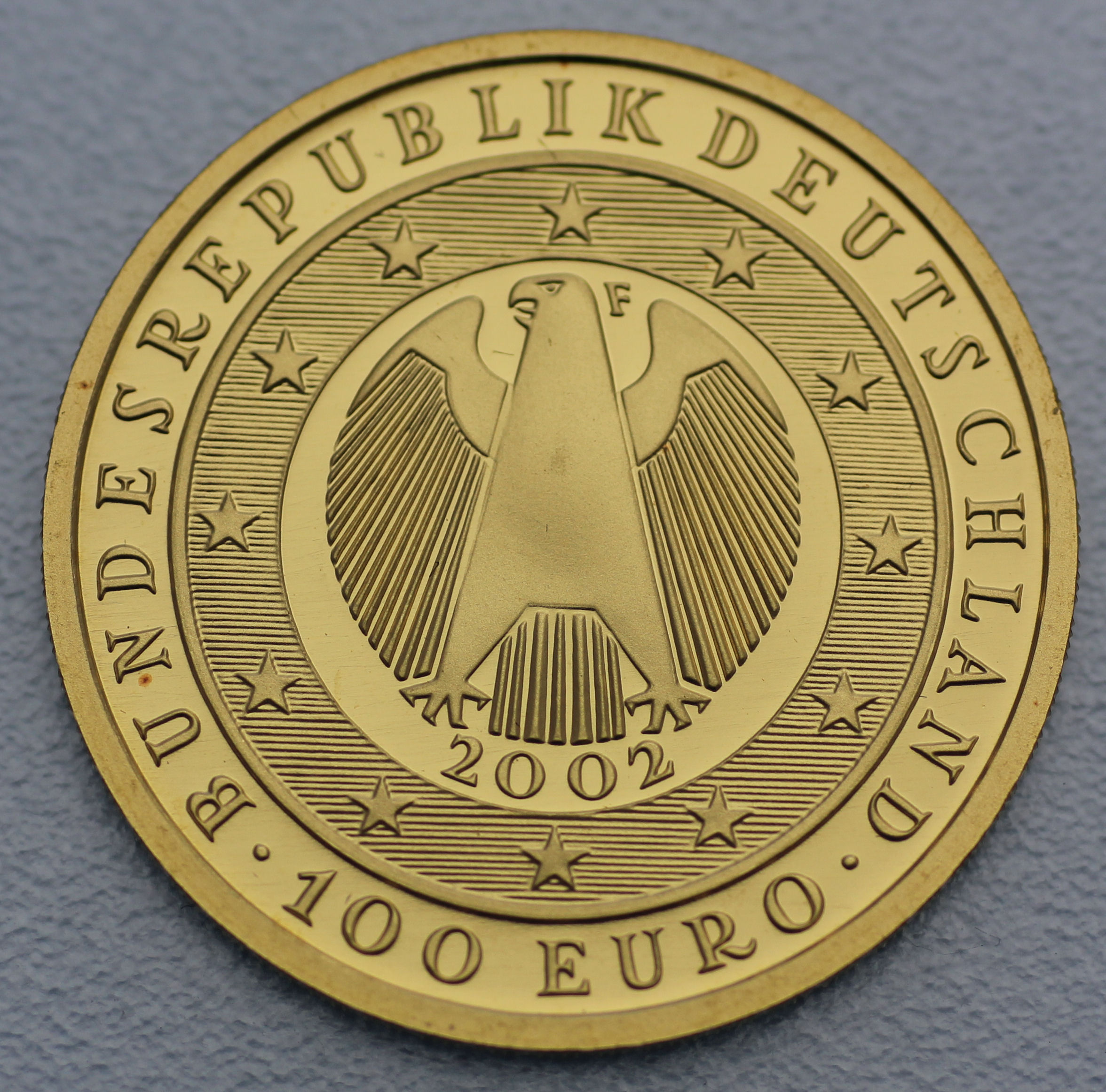 Investmentpaket BRD "20 x 100 Euro Goldmünzen" - Hauptansicht
