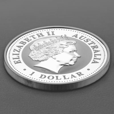 Silbermünze 1oz "Kookaburra" 2003 (Australien) - Miniaturansicht 4