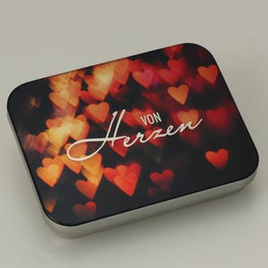 Geschenk-Box "Von Herzen" (eckig) - Miniaturansicht 2