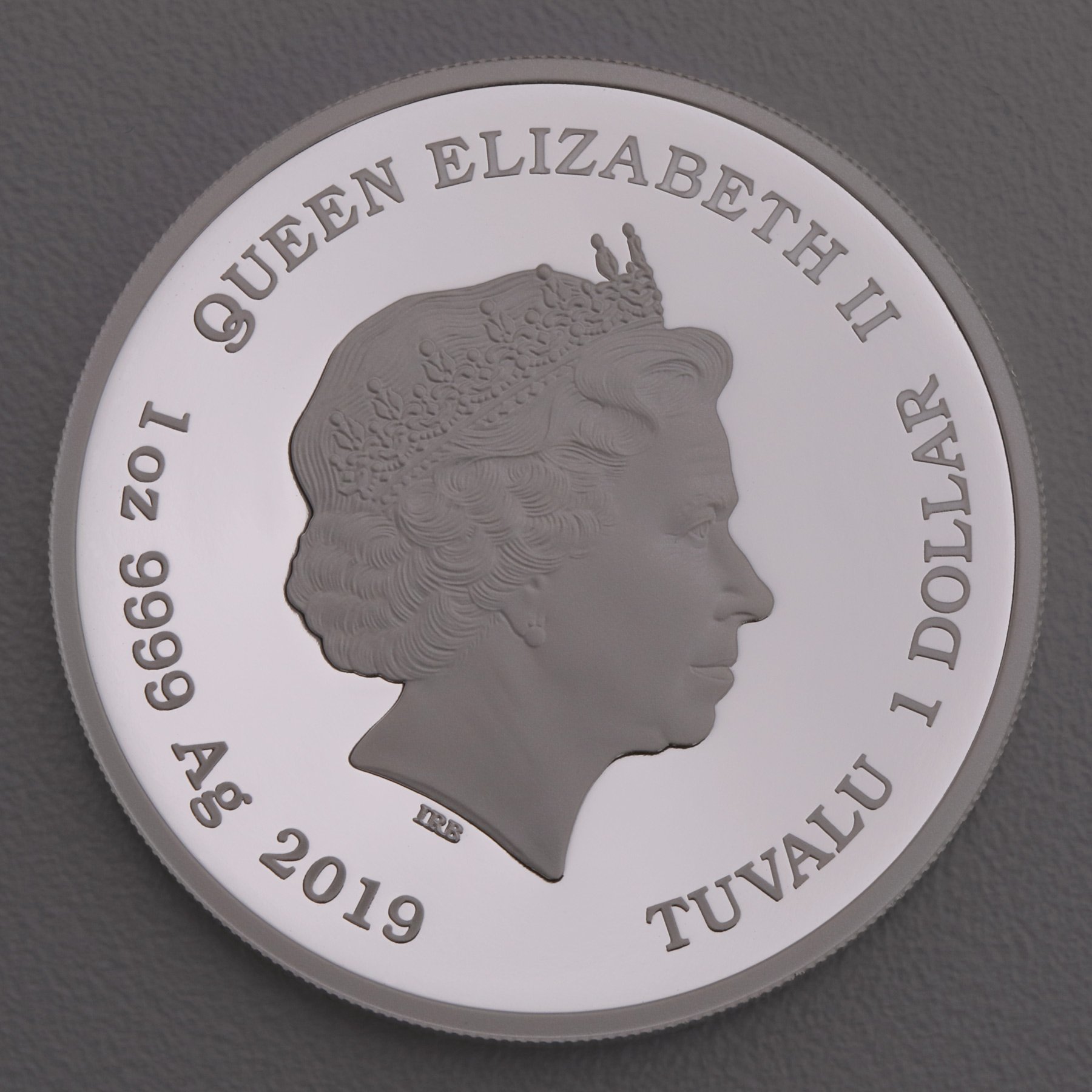 Silbermünze 1oz "Bart Simpson" 2019 (koloriert) The Simpsons (Tuvalu) - Detailansicht 1