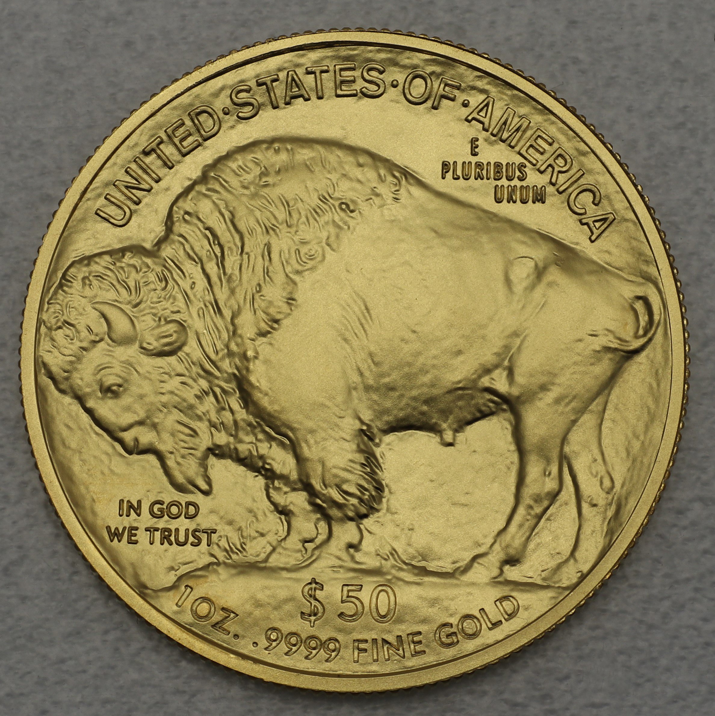 Goldmünze 1oz "American Buffalo" verschiedene Jahrgänge (USA) - Detailansicht 1