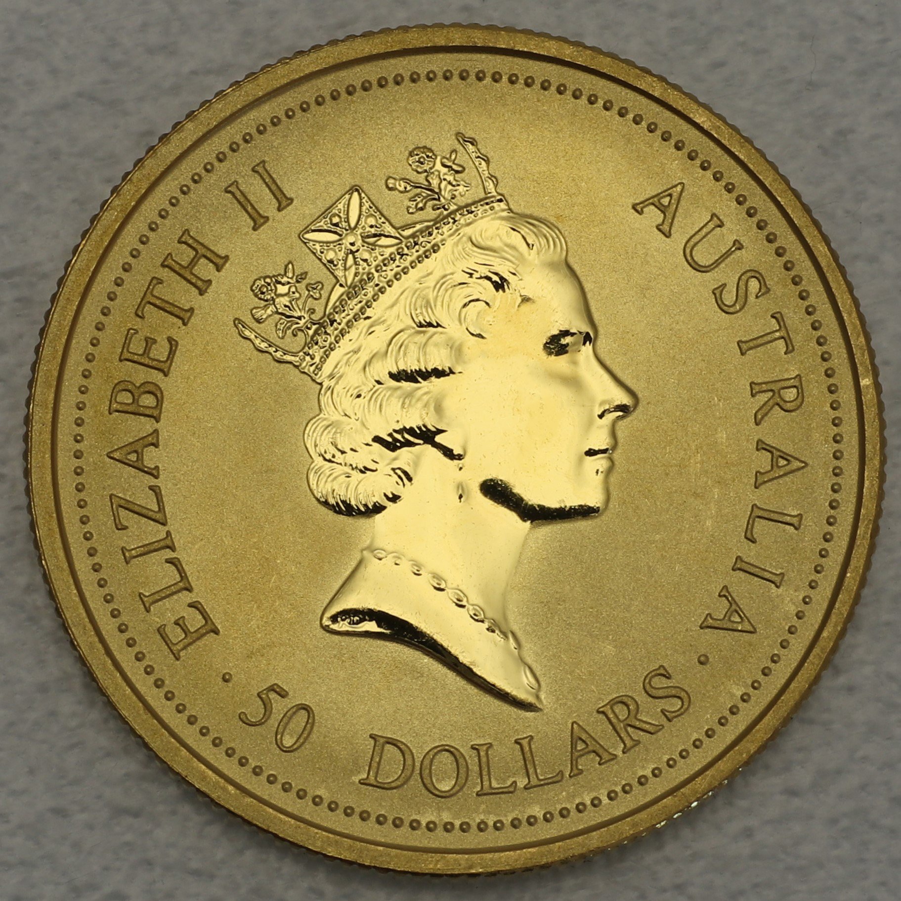 Goldmünze 1/2oz "Känguru" 1994 Australian Nugget (Australien) - Detailansicht 1