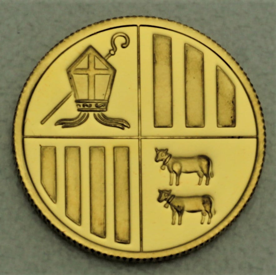 Goldmünze 1/10oz "Andorra Eagle" verschiedene Jahrgänge (Andorra) - Detailansicht 1