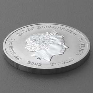 Silbermünze 1oz "Simpsons Season s Greetings" 2022 The Simpsons (Tuvalu) - Miniaturansicht 4