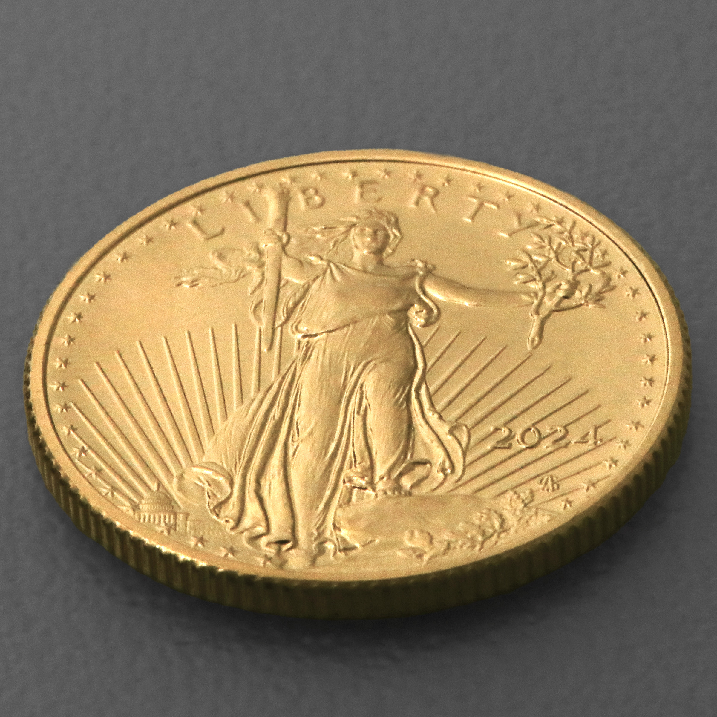 Goldmünze 1/4oz "American Eagle" 2024 (USA) - Detailansicht 3