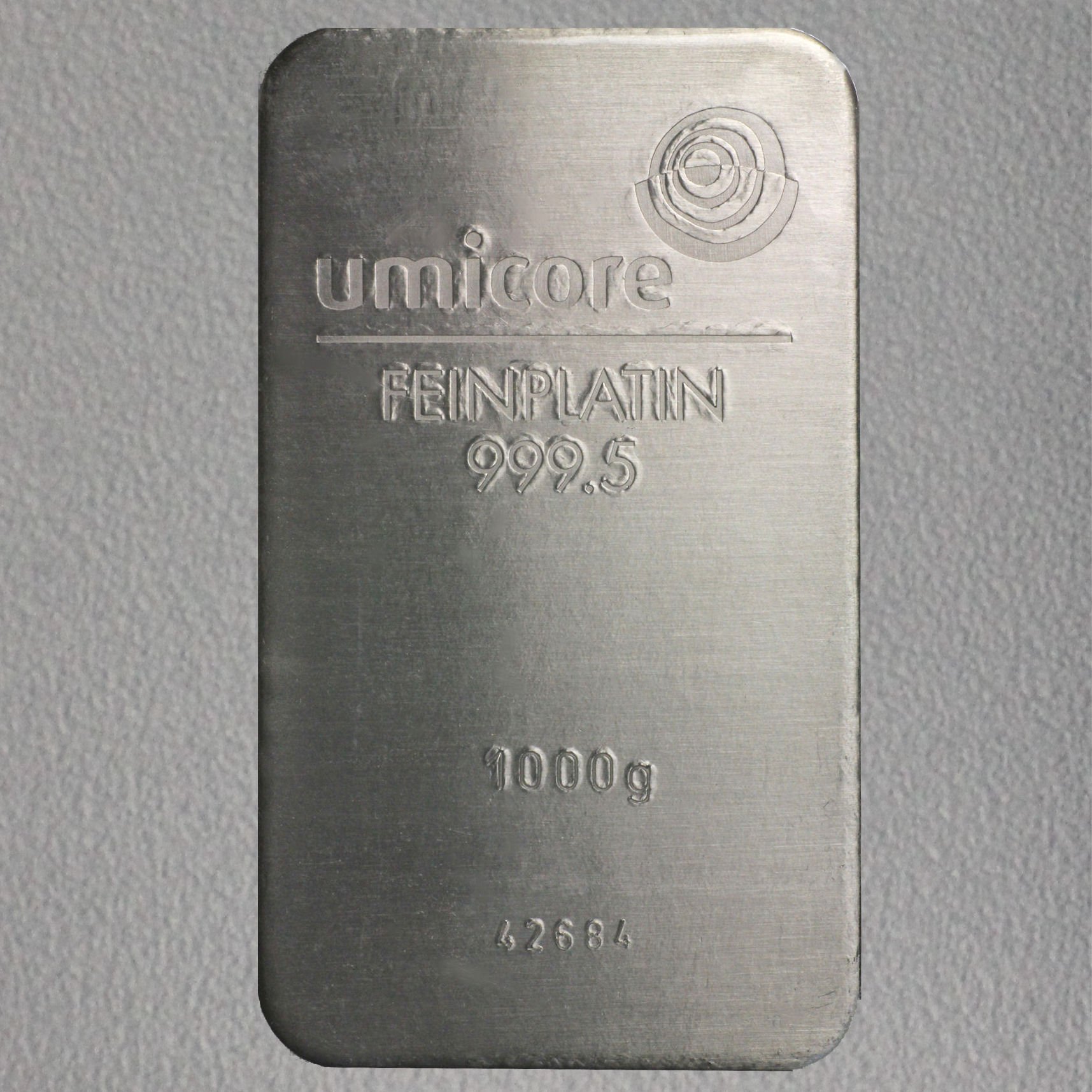 Platinbarren 1000g UMICORE (Pt) - Hauptansicht