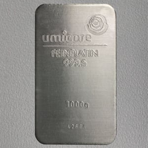 Platinbarren 1000g UMICORE (Pt) - Miniaturansicht 1