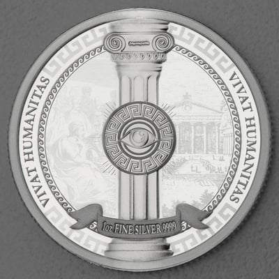 Silbermünze 1oz "Vivat Humanitas" 2023 (Niue) - Miniaturansicht 1