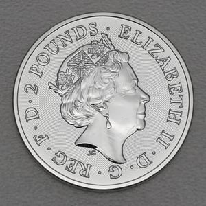 Silbermünze 1oz "The Royal Arms" 2022 (Großbritannien) - Miniaturansicht 2