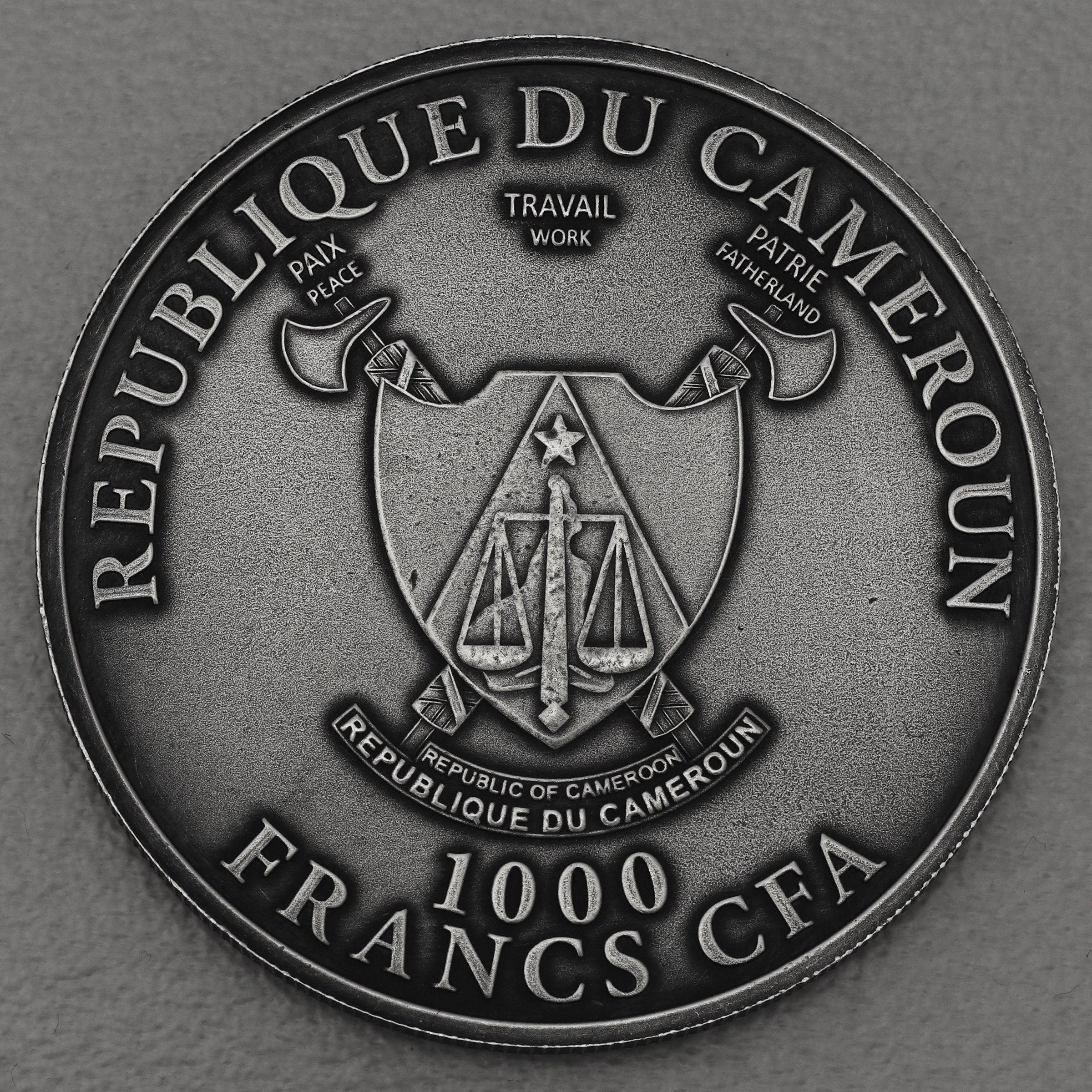Silbermünze 1oz "50 Years of Moon Landing" 2019 AF (Kamerun) - Detailansicht 1