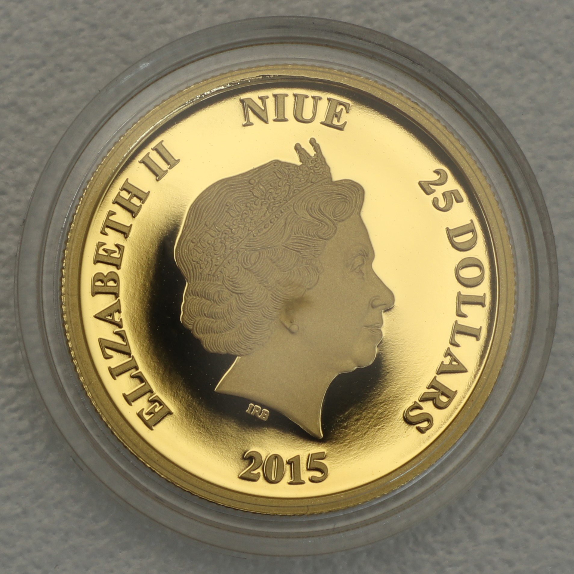Goldmünze 1/4oz "Jahr der Ziege" 2015 Lunar – New Zealand Mint (Niue) - Detailansicht 1