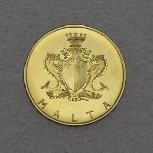 Goldmünze 10 Pounds 1974 (Malta) - Miniaturansicht 2