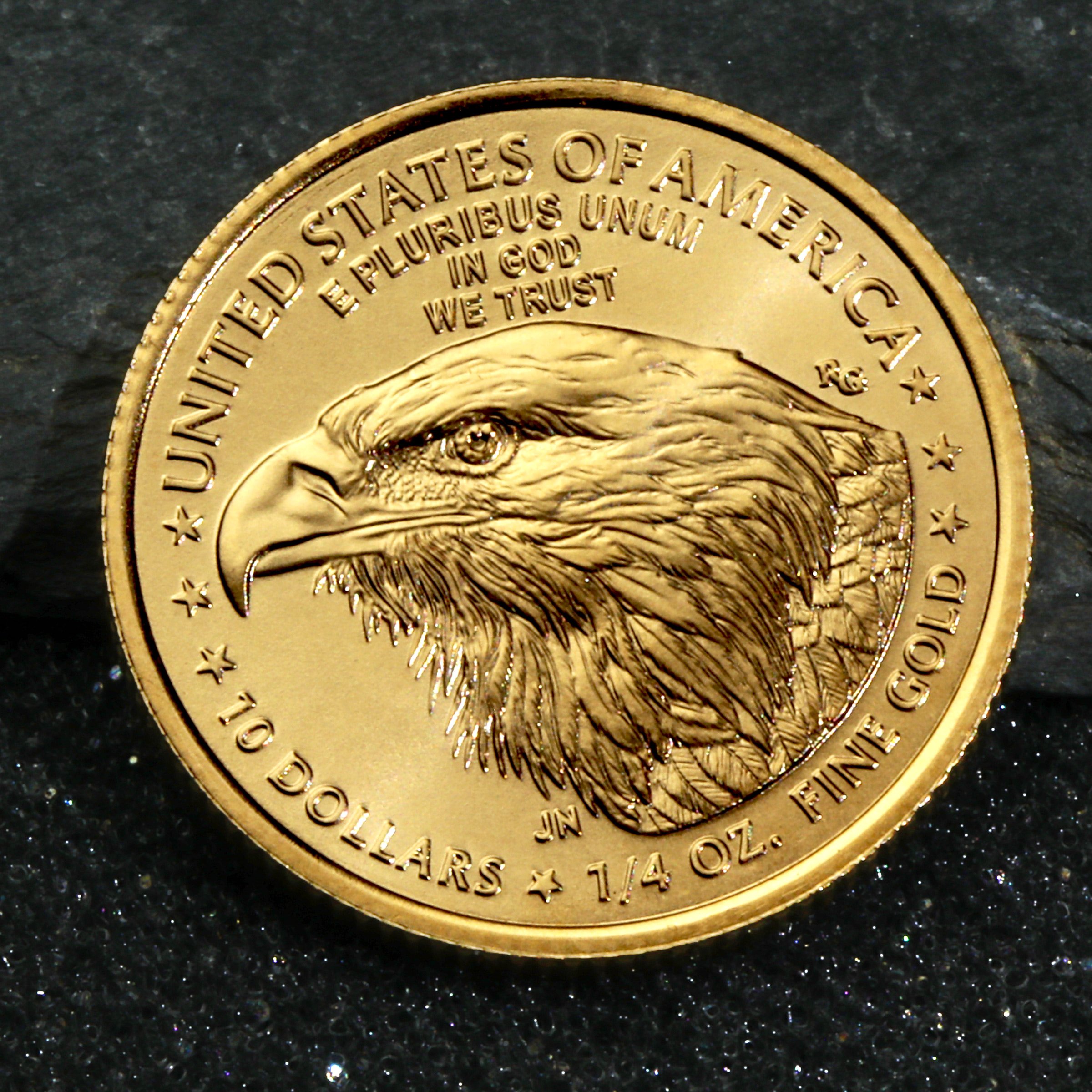 Goldmünze 1/4oz "American Eagle" 2023 (USA) - Detailansicht 4