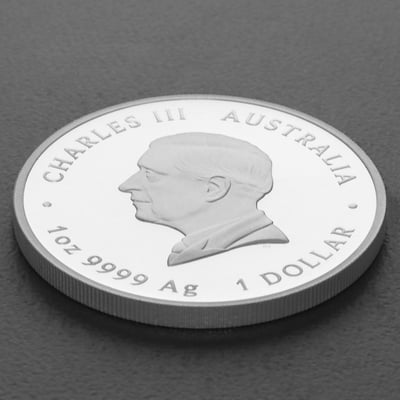Silbermünze 1oz "Schlange" 2025 (PP/koloriert) Lunar III – Year of the Snake (Australien) - Miniaturansicht 4