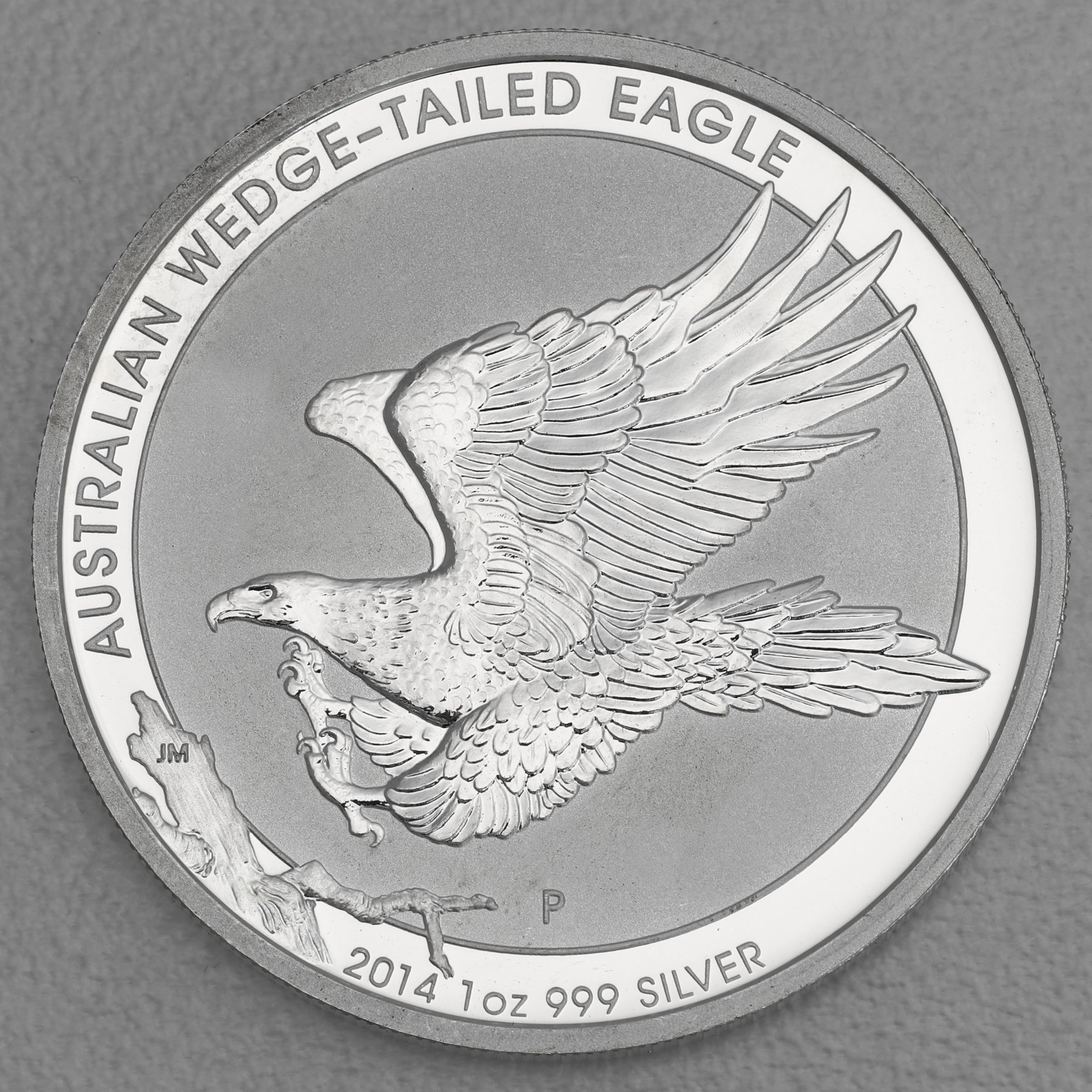 Silbermünze 1oz "Wedge-tailed Eagle" 2014 (Australien) - Hauptansicht