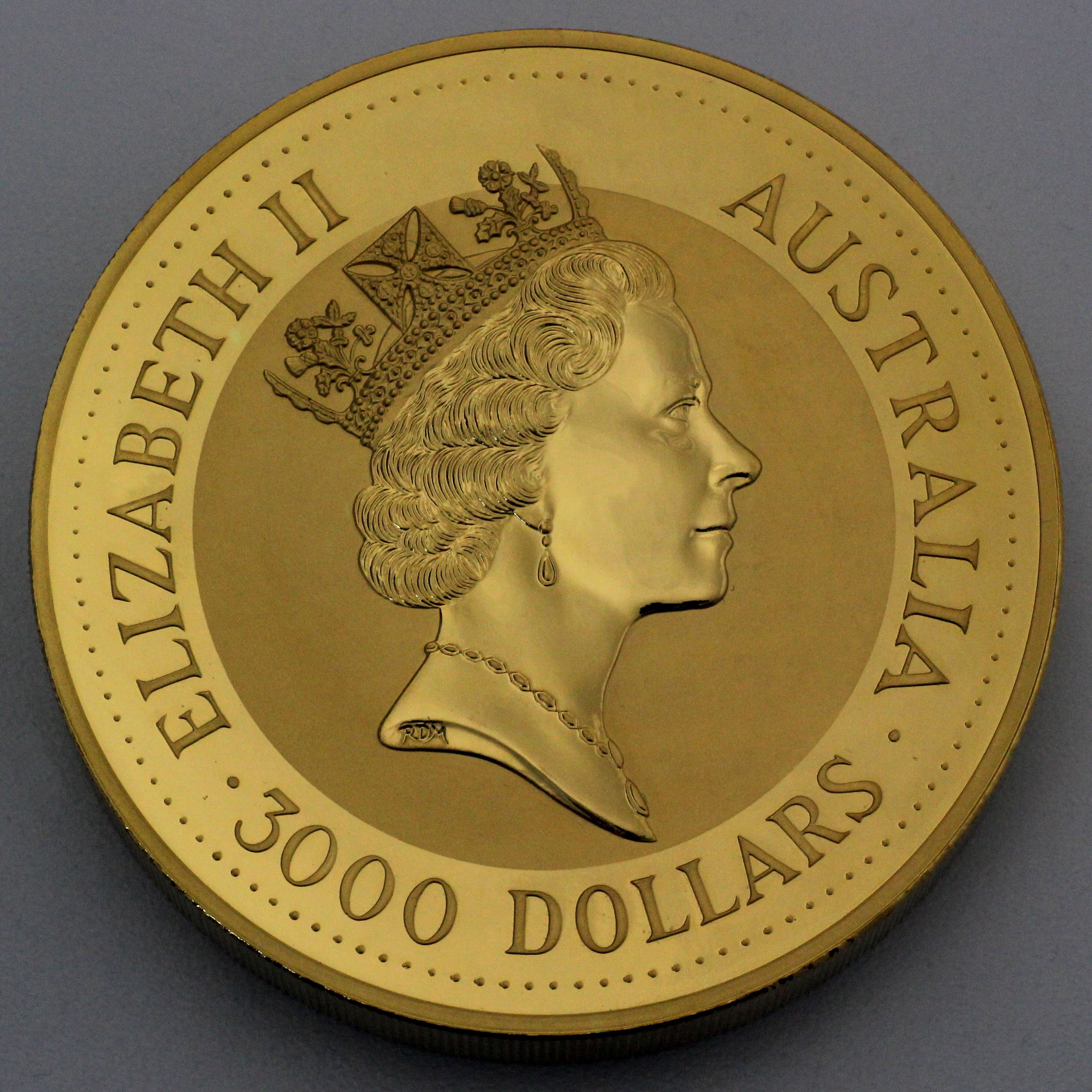 Goldmünze 1kg "Känguru" 1992 Australian Nugget (Australien) - Detailansicht 1